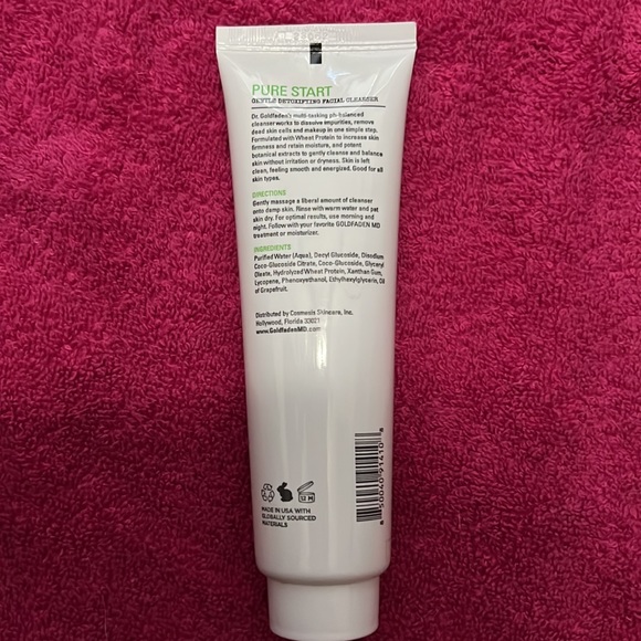 Goldfaden MD. pure start gentle detoxifying facial cleanser brand new - Picture 2 of 4